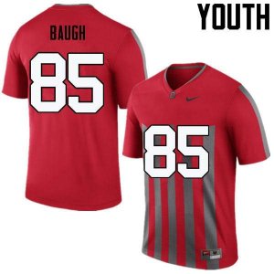 NCAA Ohio State Buckeyes Youth #85 Marcus Baugh Throwback Nike Football College Jersey QXG4745IS